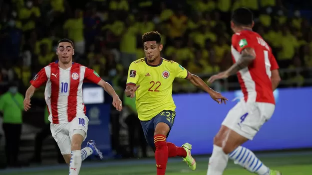 Colombia empató con Paraguay en Barranquilla e igualó en puntaje a Perú