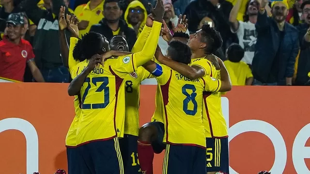 Colombia goleó 3-0 a Paraguay por el hexagonal final del Sudamericano Sub-20