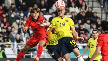 James Rodríguez y Jorge Carrascal anotaron para la selección cafetera ante su similar asiático. | Foto: Selección Colombia