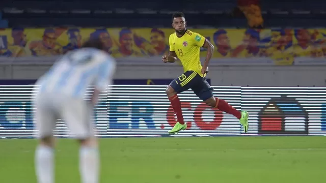 Colombia le empató 2-2 sobre el final a Argentina por las Eliminatorias a Qatar 2022