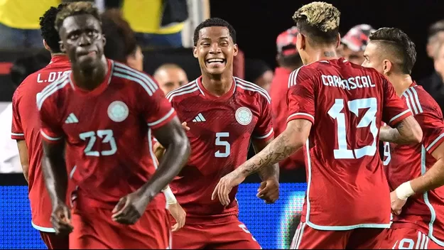 Colombia remontó y venció 3-2 a México con golazo de Wilmar Barrios