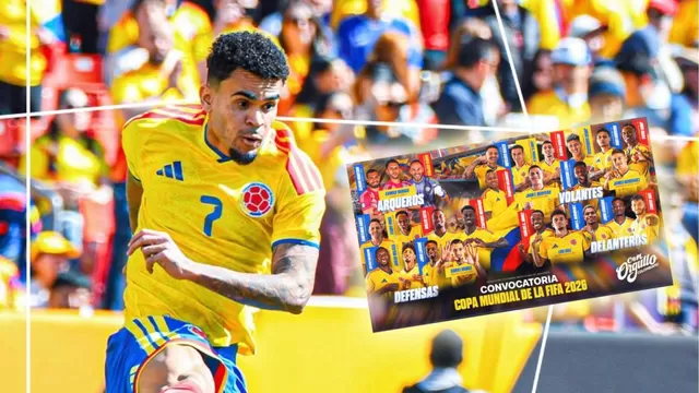 Néstor Lorenzo dio a conocer los 26 futbolistas convocados de Colombia para disputar el Mundial 2026 / Foto: X Selección Colombia
