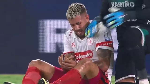 Terrible lesión de Rodrigo Holgado. | Video: Win
