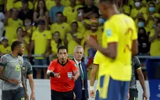 Colombia vs. Ecuador: Gustavo Cuéllar calificó de "muy malo" el arbitraje de Diego Haro - Noticias de diego-sanchez