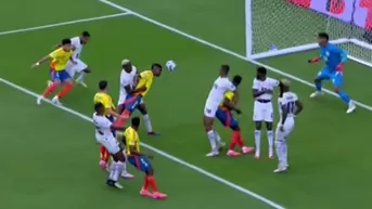 Jhon Córdova remató de cabeza y puso el 1-0 de Colombia ante Panamá por Copa América