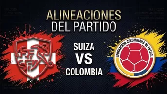 Alineaciones confirmadas de Colombia vs Suiza por los octavos del Mundial 2026