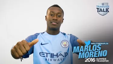 Colombiano Marlos Moreno firmó por el City, pero irá a préstamo al Deportivo Colombiano Marlos Moreno firmó por el City, pero irá a préstamo al Deportivo