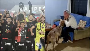 "No me quería morir sin ver a Colón campeón": El conmovedor video de un abuelo en Argentina