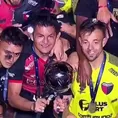 Colón goleó 3-0 a Racing y es el campeón de la Copa de la Liga argentina