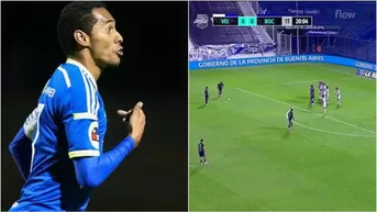 Como Carlos Lobatón: Edwin Cardona marcó golazo de tiro libre ante Vélez 