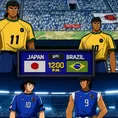 ¿Cómo quedó el resultado del partido Japón vs Brasil en Supercampeones?