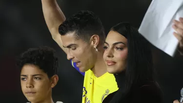 Cristiano Ronaldo y Georgina Rodríguez / Foto: AFP