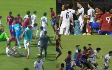 Concacaf: Jugadores Sub-20 de Estados Unidos y Costa Rica se agarraron a golpes - Noticias de gabriel costa