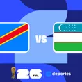 Congo vs Uzbekistán EN VIVO por Mundial 2026: sigue el minuto a minuto AQUÍ