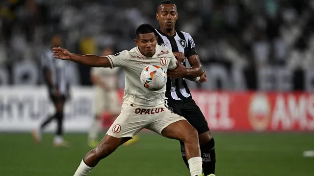 Conmebol cambió horario del Universitario vs. Botafogo por Copa Libertadores