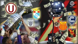 Conoce cuánto dinero se han llevado los clubes peruanos en Copa Libertadores y Copa Sudamericana. | Composición AD