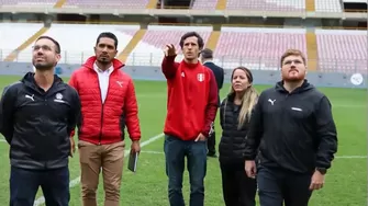 La comitiva de la Conmebol seguirá visitando estadios en Lima en los próximos días, como el Monumental. | Video: AD
