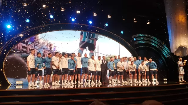 La Conmebol rindió homenaje a la selección argentina campeona del mundo en Qatar 2022