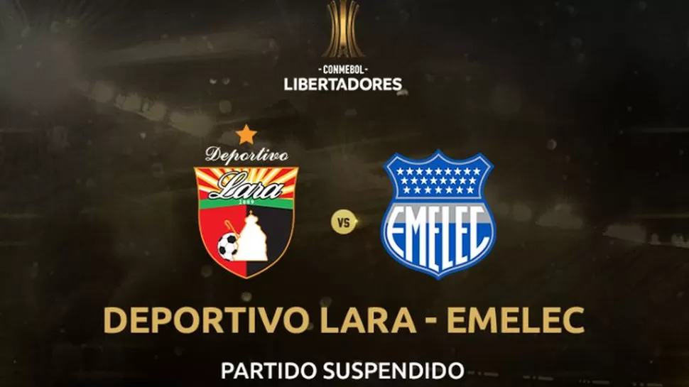 El duelo estaba pactado para este jueves a las 9:00 pm. (hora peruana). | Foto: Conmebol Libertadores