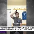 El conmovedor gesto de club sueco con su capitán que lucha contra el cáncer