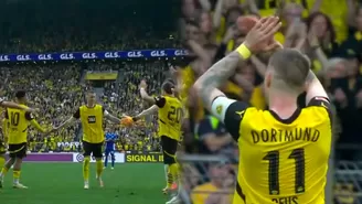 ¡Conmovedor! Hinchas de Borussia Dortmund le dieron emotiva despedida a Marcos Reus