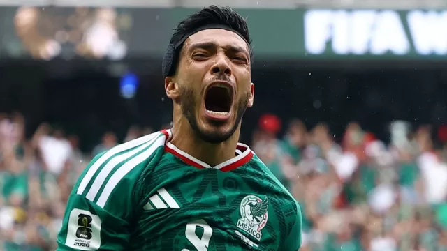 Raúl Jiménez marcó el segundo gol de la victoria de México ante Sudáfrica por el Mundial 2026. (Foto: Reuters / Video: América TV)
