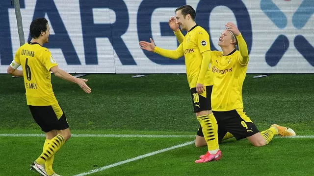 Copa de Alemania: Borussia Dortmund derrotó 3-2 al Paderborn y avanzó a cuartos