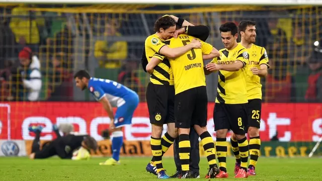 Copa de Alemania: Borussia Dortmund a semifinales con golazo a los 107'