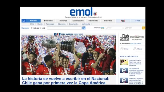 Copa América 2015: prensa chilena se rinde ante su selección-foto-4