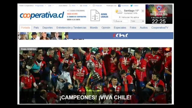 Copa América 2015: prensa chilena se rinde ante su selección-foto-5