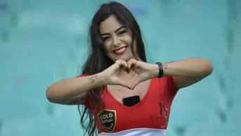 Larissa Riquelme reapareció previo al Brasil vs Paraguay de la Copa América 2019