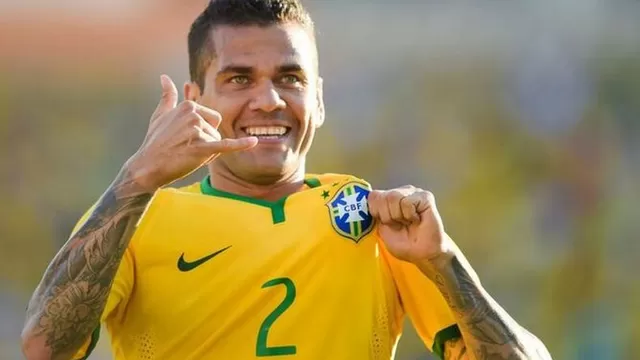 Dani Alves será capitán de Brasil en lugar de Neymar en la Copa América 2019 | Foto: AFP.
