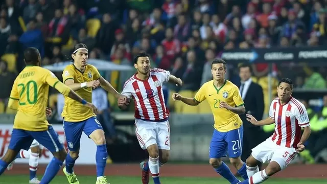 Paraguay ya sabe lo que es eliminar a Brasil de la Copa América . | Foto: AFP