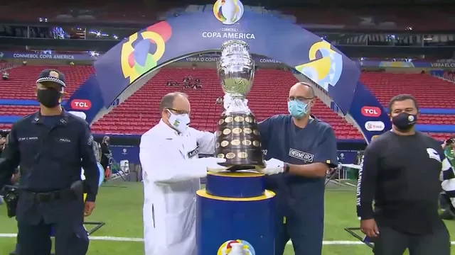 Copa América 2021: Los trabajadores de la salud fueron homenajeados en el inicio del torneo