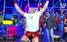 Copa América 2021: Facundo González inició 'Esto Es Guerra' celebrando el título de Argentina - Noticias de Esto es Guerra