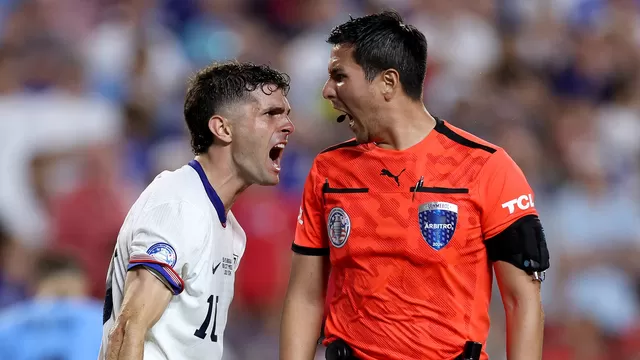 Ortega le negó el saludo al final del partido a Pulisic tras el cruce de palabras en el partido ante Uruguay. | Video: IG