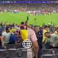 Copa América 2024: Hinchas de Ecuador y México se agarraron a golpes en la tribuna