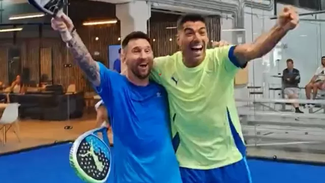 Messi y Suárez se divierten juntos previo a la Copa América / Foto y Video: @rafacotelo