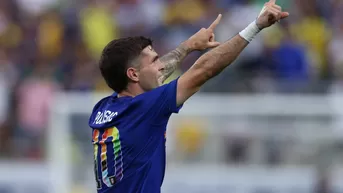 Copa América 2024: Tremendo golazo de Pulisic de tiro libre a Brasil