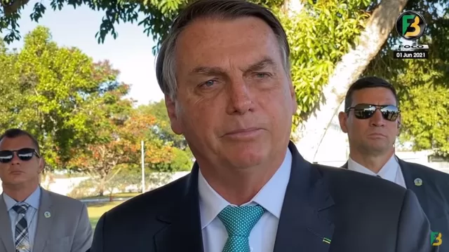 Jair Bolsonaro habló este martes con la prensa. | Video: YouTube