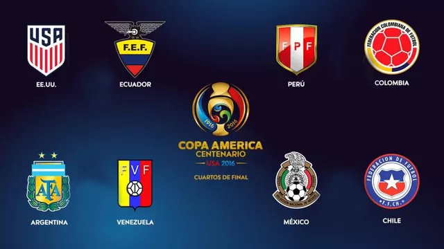 Copa América Centenario: árbitros para el Argentina-Venezuela y México-Chile