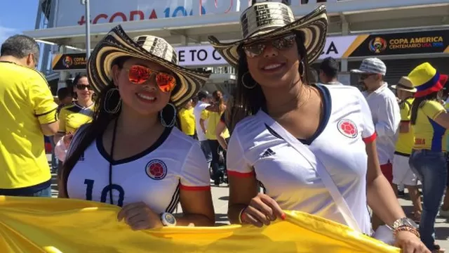 Copa América Centenario: las bellezas del torneo se lucen en las tribunas