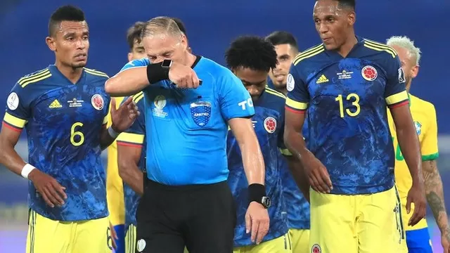 Copa América: Colombia pide a Conmebol suspender a Pitana por arbitraje ante Brasil