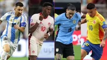 Copa América: Cuatro equipos que buscarán la gloria en las semifinales