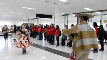 Copa América Femenina: selección peruana femenina tuvo gran recibimiento en Chile