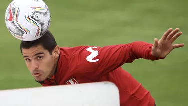 Aldo Corzo en entrenamiento. Foto: AFP