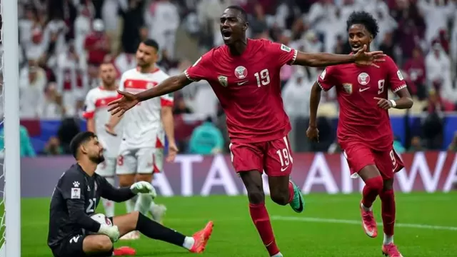Qatar debutó con un triunfo en la Copa Asia, evento donde son anfitriones / Foto: AFP