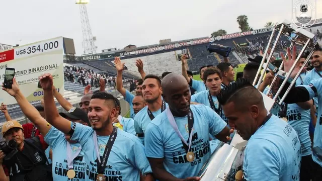 Binacional es el campeón del fútbol peruano | Foto: Binacional.