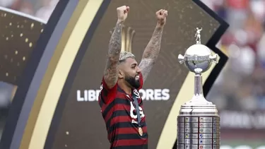 &#39;Gabigol&#39; solo espera la llegada de Flamengo a Río den Janeiro. | Foto: AFP