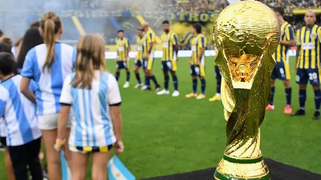 La Copa del Mundo se lució en el inicio de la Liga argentina 2023